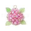 Glass Pendants PALLOY-MZ00711-05-1