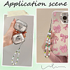 Gorgecraft 2Pcs Resin Beaded Mobile Phone Lanyard Wrist Strap HJEW-GF0001-47A-6