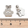 Tarnish Resistant 304 Stainless Steel Stud Earrings X-EJEW-E254-01P-2