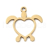 201 Stainless Steel Pendants STAS-S157-10G-1