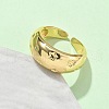 Brass Cuff Rings RJEW-V009-07G-3