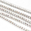 Brass Rhinestone Strass Chains CHC-T001-SS12-02S-3