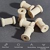Olycraft 80Pcs Wooden Bobbins WOCR-OC0001-02-4