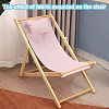 Beach Patio Canvas Cloth Chair Replacement Fabric AJEW-WH20004-31D-04-4