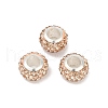 Alloy Rhinestone Clay Pave Beads ALRI-D300-03S-03-1