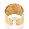 304 Stainless Steel Cuff Ring Components STAS-T066-54G-3