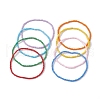 8Pcs Glass Seed Bead Anklets AJEW-AN00579-1