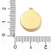 304 Stainless Steel Pendants STAS-I334-13G-3
