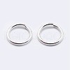 925 Sterling Silver Open Jump Rings STER-F036-02S-0.5x4mm-2