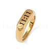 304 Stainless Steel Plain Band Finger Rings RJEW-P152-01G-4