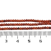 Natural South Red Agate Beads Strands G-F788-01-2mm-5