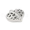Hollow Brass Pendants for Valentine's Day KK-M289-03Y-P-2