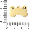 Ion Plating(IP) 304 Stainless Steel Pendants STAS-N104-08G-3