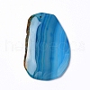 Natural Agate Big Pendants G-H285-01-2