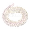 Transparent Painted Glass Beads Strands X1-DGLA-A034-T3mm-A25-5