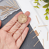 Beebeecraft Brass Connector Charms KK-BBC0002-14-3