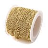Brass Curb Chains KK-P304-02A-KCG-3
