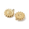 304 Stainless Steel Charms STAS-V015-15G-2