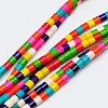 Synthetic Turquoise Beads Strands TURQ-G120-4x4mm-M-2