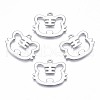 Rack Plating Alloy Pendants ENAM-N055-059P-1
