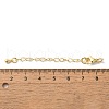 Rack Plating Brass Ends with Chain and Clasps KK-F873-01G-01-3