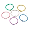 6Pcs 6 Colros Star Acrylic & Polymer Clay Beaded Stretch Kid Bracelet Sets BJEW-JB10673-4