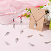 SUNNYCLUE 100Pcs Tibetan Style Alloy Pendants FIND-SC0006-33-4