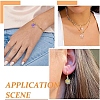 25Pcs 25 Styles Light Gold Plated Alloy Enamel Pendants ENAM-YW0004-33-7
