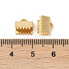 304 Stainless Steel Ribbon Crimp Ends STAS-E471-05I-G-3