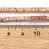 Electroplated Natural Lava Rock Beads Strands G-I360-K02-03-4