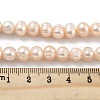 Natural Cultured Freshwater Pearl Beads Strands PEAR-C003-01B-5