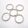 Iron Textured Jump Rings IFIN-D086-01-P-1