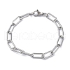 Tarnish Resistant 304 Stainless Steel Paperclip Chains STAS-I146-01P-2