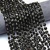 Natural Golden Sheen Obsidian Beads Strands G-C116-A56-02-1