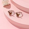 Dinosaur Alloy with Epoxy Adjustable Finger Rings for Kids FS-WG73FA2-01-4
