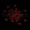 Christmas Theme Luminous Resin Cabochons RESI-U003-02D-3
