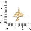 Brass Micro Pave Cubic Zirconia Pendants KK-D364-01G-3