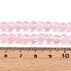 Crackle Glass Beads Strands X-CCG-Q002-6mm-01-4