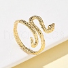 Brass Cuff Rings RJEW-Z101-03G-1