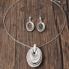Zinc Alloy Jewelry Sets FS-WG7330E-01-1