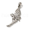 Non-Tarnish 316L Surgical Stainless Steel Pendants STAS-H194-03P-02-1
