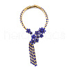 Alloy Rhinestone Choker Necklaces FS-WG92D2C-03-3