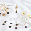 SUNNYCLUE Clock Alloy Enamel Pendants ENAM-SC0003-47A-4