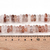Natural Hematoid Quartz/Ferruginous Quartz Beads Strands G-T141-25-5