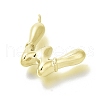 Rack Plating Brass Pendants KK-I722-08G-W-2