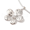 Brass Charm Necklace BJEW-Q350-07A-P-2