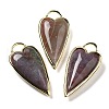 Natural Indian Agate Pendants G-K347-01G-06-1