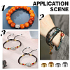 DICOSMETIC 60Pcs 4 Style 304 Stainless Steel European Beads STAS-DC0015-22-7
