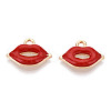 Alloy Enamel Pendants ENAM-S121-093-3