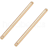 Brass Links Connectors KK-BC0006-52G-1